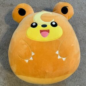 Pokemon Teddiursa Squishmallow 13”